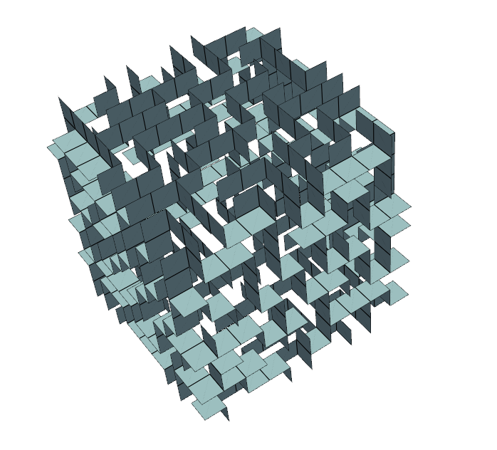 Hollow Maze Cube