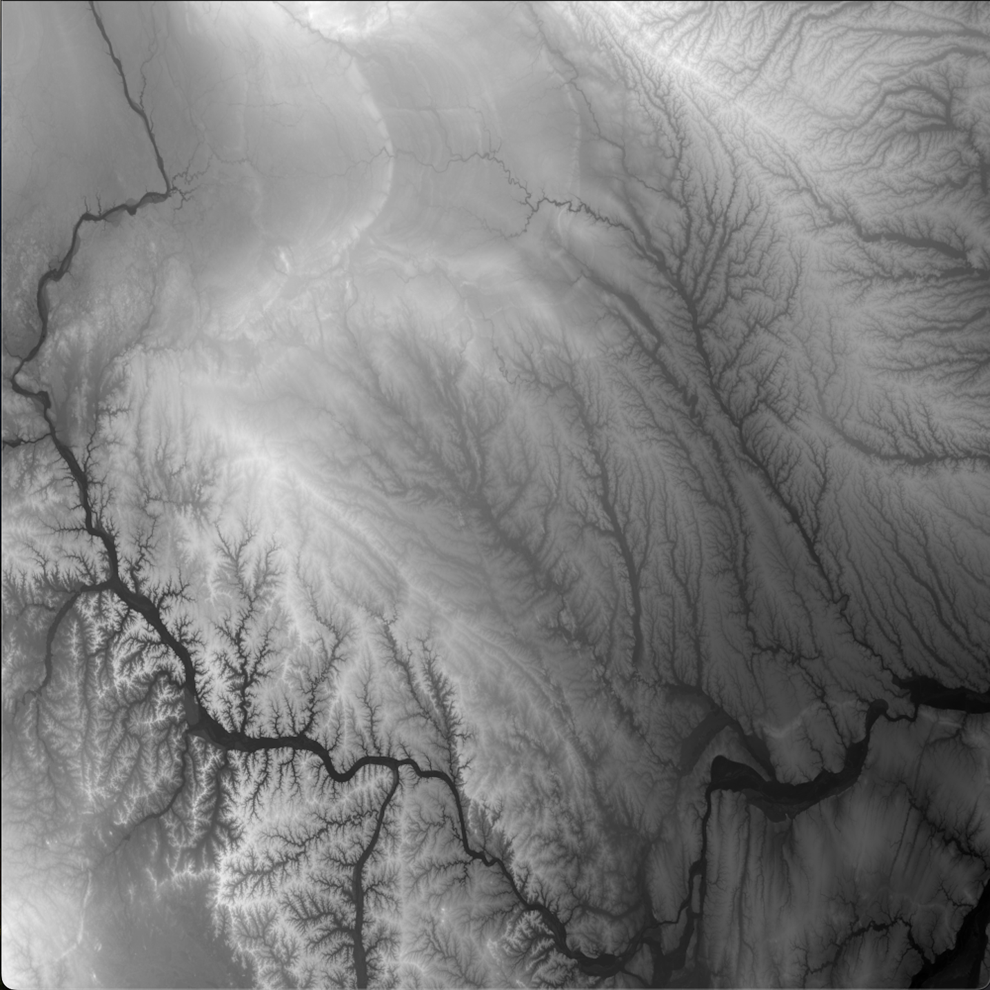 2D height map representation